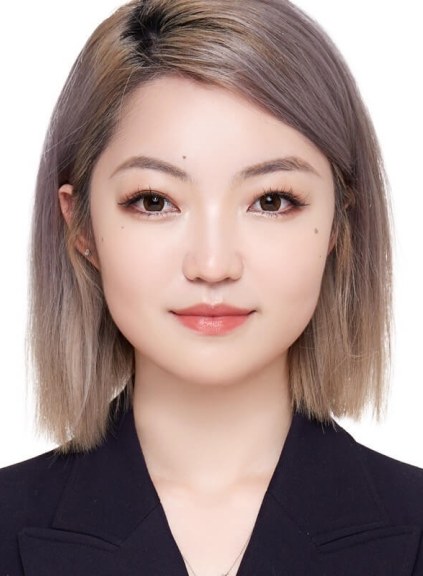 Wenqing Xu, professional headshot, close up