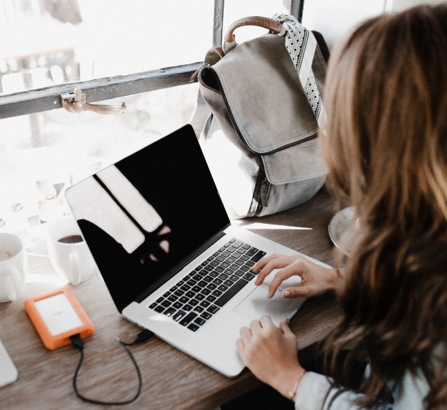 Woman on Laptop