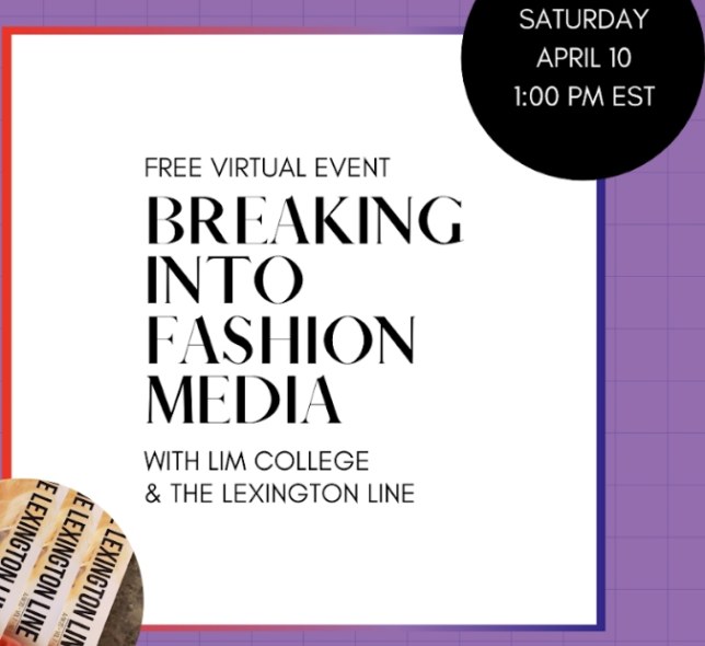 Breaking into Fashion Media