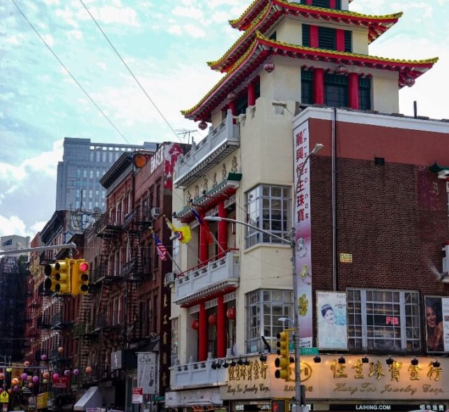 Chinatown intersection NYC