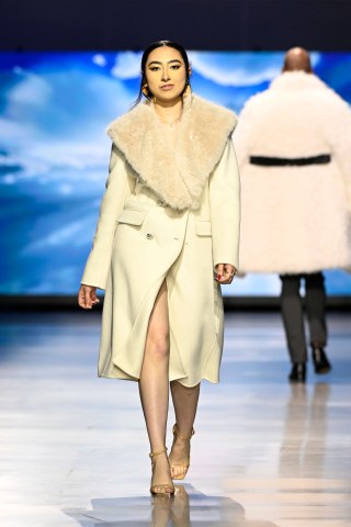 Fur Coat 2024 Fashion Show Outfit