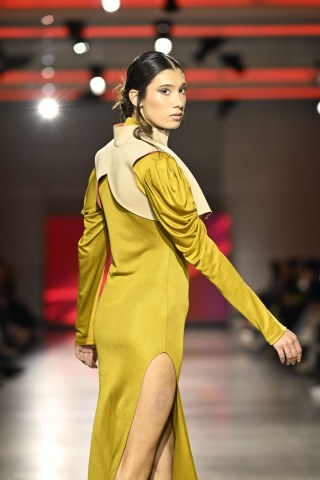 Yellow dress 2024 Fashion Show